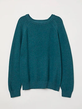 Джемпер H&M 0638868 104 cm (75413104cm) Зеленый