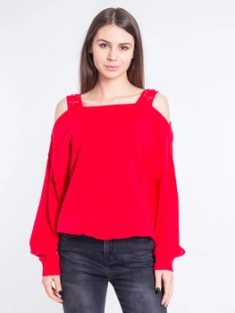Светр Only 117124527 L (70925L) Червоний