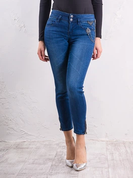 Джинсы Only 116349540 XS (72605XS) Синий