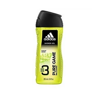 Гель для душу чоловічий 3 в 1 Adidas Pure Game 250 мл
