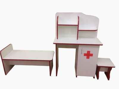 Игровой комплекс " Больница" 650х1020х350 белый