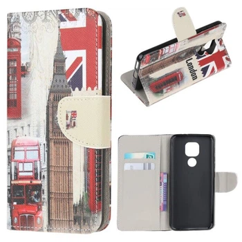 Чохол-книжка Deexe Color Wallet для Motorola Moto E7 Plus / Moto G9 Play - Big Ben