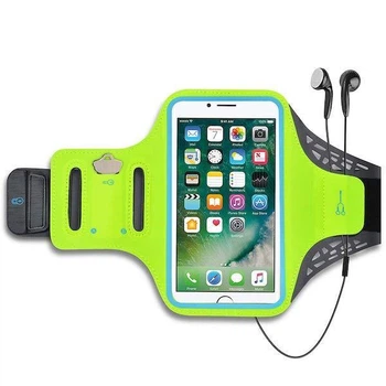 Чехол на руку Njjex для смартфона до 5" Green