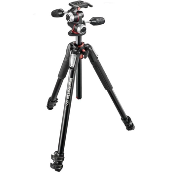 Фотоштатив Manfrotto 055 ALU 3-S KIT 3W HEAD (MK055XPRO3-3W)