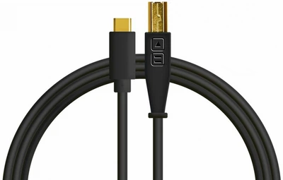 USB-кабель DJ Techtools Chroma Cables: USB-C Black (Type-C to USB-B)