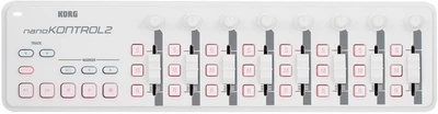 MIDI-клавиатура Korg Nanokontrol2 WH