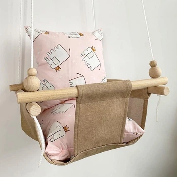 Детская качеля Infancy Слоники, Карамельная основа