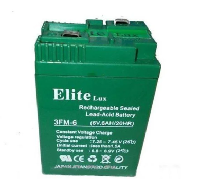 Аккумуляторная батарея 6V 6Ah Elite