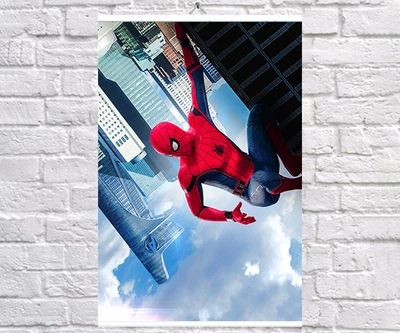 Постер BEGEMOT Месники Супергерої MARVEL Людина павук Пітер паркер SpiderMan 61x90 см (1124044-1)