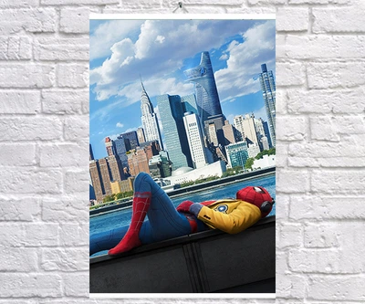 Постер BEGEMOT Месники Супергерої MARVEL Людина павук Пітер паркер SpiderMan 61x90 см (1124047-1)