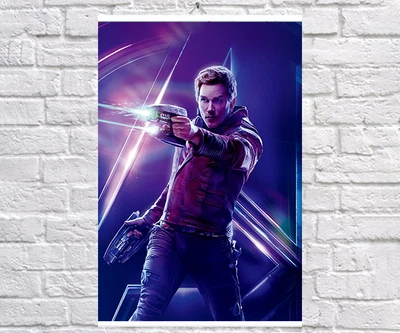 Постер BEGEMOT Месники Супергерої MARVEL Пітер Джейсон Квілл Зірковий лорд 40x61 см (1124012)