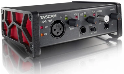 Аудіоінтерфейс Tascam US-1x2HR