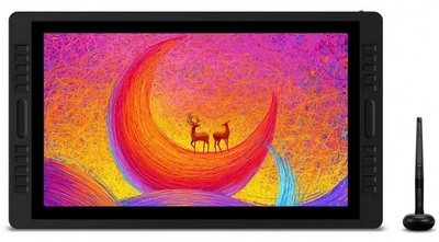 Графический монитор HUION Kamvas Studio 22 + клавиатура и мышь