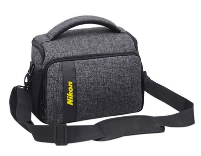 Фотосумка к фотоаппарату Nikon D + дождевик, противоударный чехол-сумка Никон ( код: IBF058SB )