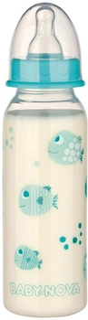 Бутылочка для кормления Baby-Nova Декор 240 мл (4001071400122)