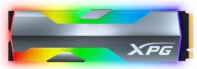 Твердотельный накопитель SSD ADATA M.2 NVMe PCIe 3.0 x4 500GB 2280 SPECTRIX RGB (ASPECTRIXS20G-500G-C)