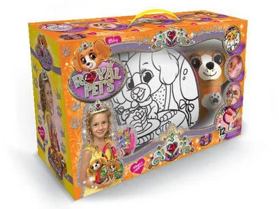 Набір "ROYAL PET'S", сумочка-розмальовка + іграшка "Собачка" (TS0109199648907)