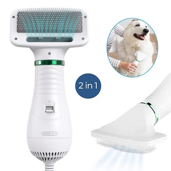 Фен расчёска для шерсти Pet Grooming Dryer WN-10 для грумминга животных