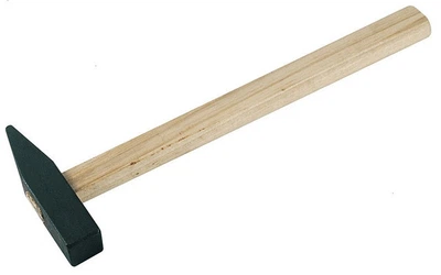 Молоток Shop Tools с деревянной ручкой квадратный бойок 100 г (08-002)