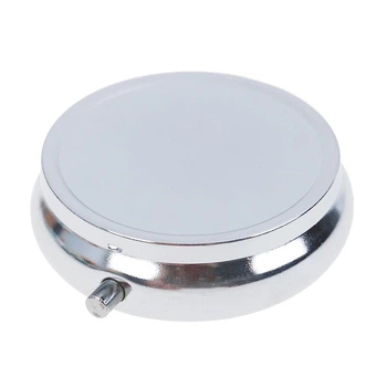 Металевий круглий футляр (1 відділ) Silenta Mirror Round (12457)