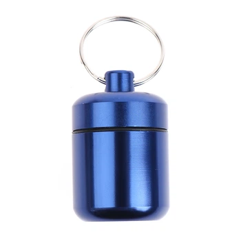 Металлический брелок Футляр Silenta 34х26 мм Dark Blue (12452)