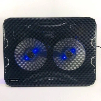 Охлаждающая подставка для ноутбука Notebook Cooling Pad N130 с диагональю до 15.4 дюймов Black