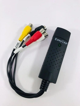 Карта відеозахоплення USB 2.0 Converter реєстратор EasyCap (1 канал)