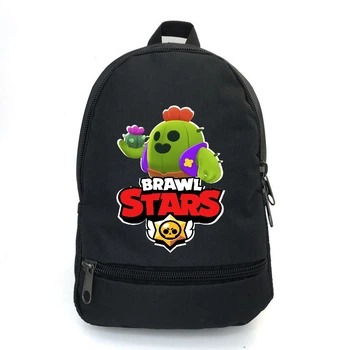 Рюкзак Бравл Старс Спайк Cappuccino Toys (Brawl Stars -027) черный