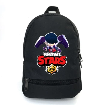 Рюкзак BIG Бравл Старс Эдгар School Bag (BS -05) черный (43 х 30 х 17 см)
