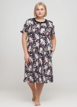 Халат Romeo Life 2XL темно-синий 82366