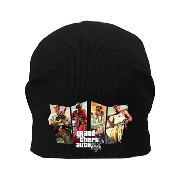 Шапка дитяча ГТА чорна (GTA — 003) 54-56 см