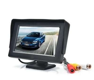 Автомобільний монітор UKC Stand Security TFT дисплей LCD monitor 4.3 для двох камер заднього виду