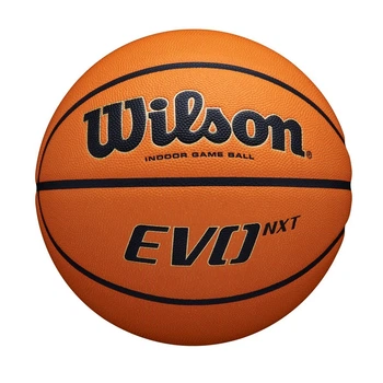 Мяч баскетбольный профессиональный Wilson Evo NXT FIBA Game Ball размер 6 композитная кожа (WTB0901XB)