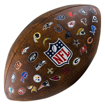 Мяч для американского футбола Wilson NFL Official 32 Team Logo SS20 (WTF1758XBNF32)