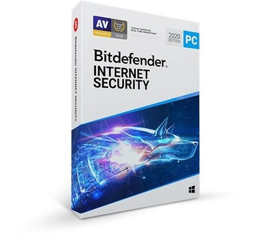 Антивирус BitDefender Internet Security 3 ПК 1 год (электронная лицензия)