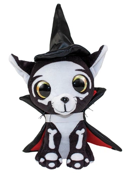Мягкая игрушка Lumo Stars Кот Halloween Spooky, 15см (54984)