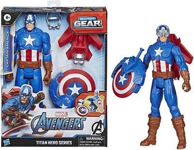 Колекційна фігурка Капітан Америка Марвел 30 см Marvel Avengers Captain America