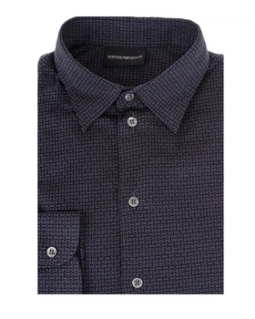 Сорочка чоловіча EMPORIO ARMANI (11SMOL-114F0-041/8-91) Сірий XXL