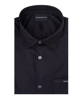 Сорочка чоловіча EMPORIO ARMANI (6G1C64-1N6SZ-0999/19-20) Чорний XL