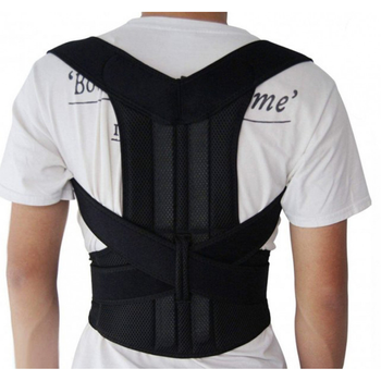 Бандаж для вирівнювання спини ортопедичний коректор Back Pain Help Support Belt Розмір L (VS7004270-1)