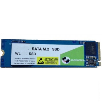 Накопитель SSD 250GB Mediamax M.2 2280 NVMe PCIe 3.0 x4 TLC Blue (WL 250 SSD) - Refubrished