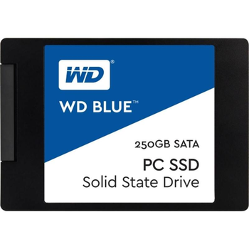 Накопитель SSD 250GB WD Blue 2.5" SATAIII TLC (WDS250G1B0A) - Refubrished