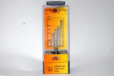 Фреза ГЛОБУС 1003 d6 D8 h25 пазовая прямая