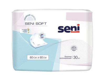 Пелюшки гігієнічні SENI SOFT Super 60х60 см (30 шт)