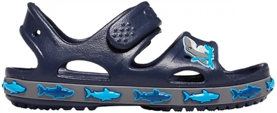 Сандалі Crocs Kids Fl Shark Band Sandal B 206365-410-C7 24 Синій