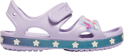 Сандалии Girls' Crocs Fun Lab Unicorn Charm Sandal 206366-530-C7 24 Лавандовый