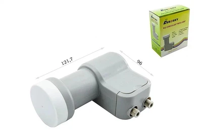 Конвертер кругової поляризації EUROSKY UTP5 CP TWIN на 2 виходи