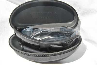 Окуляри захисні балістичні ESS Credence Black Frame Smoke Gray Lenses (EE9015-04)
