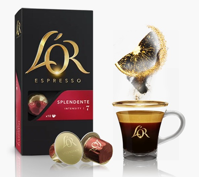 Nespresso капсулы L'OR Splendente 7 (10 шт.)