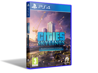 Игра Cities Skylines для PS4 (Blu-ray диск, Russian version)